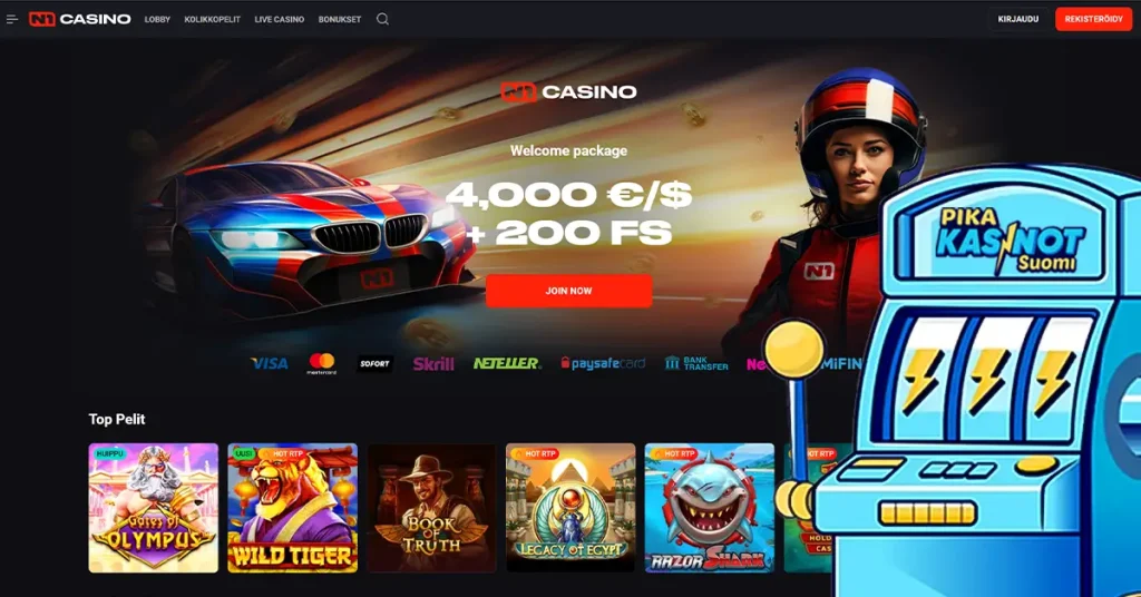 n1 casino arvosetelu ja kokemuksia