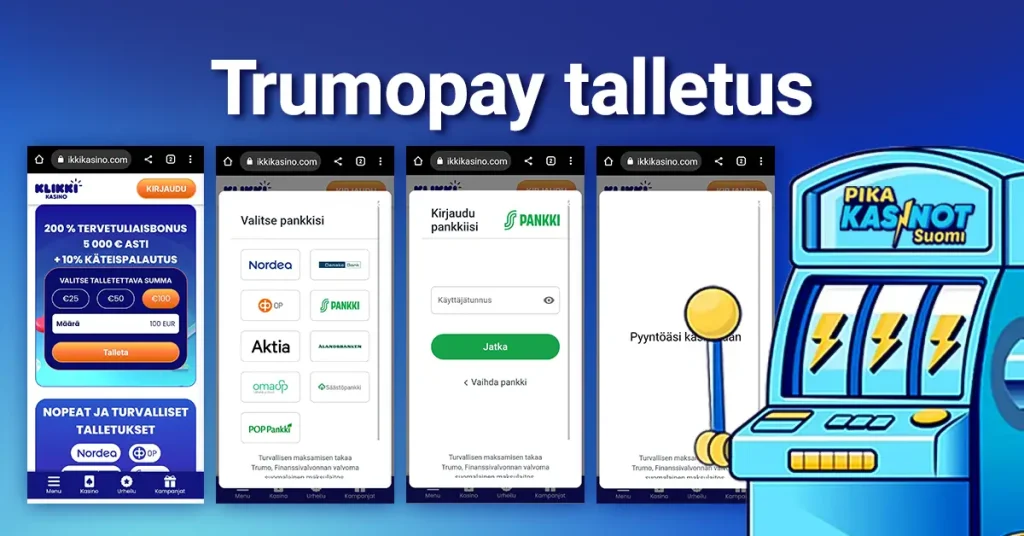 trumopay talletus